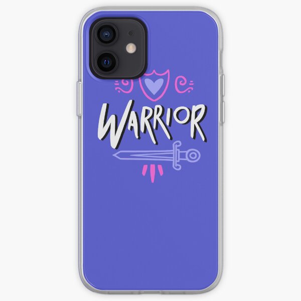 Warrior, not a worrier. iPhone Soft Case
