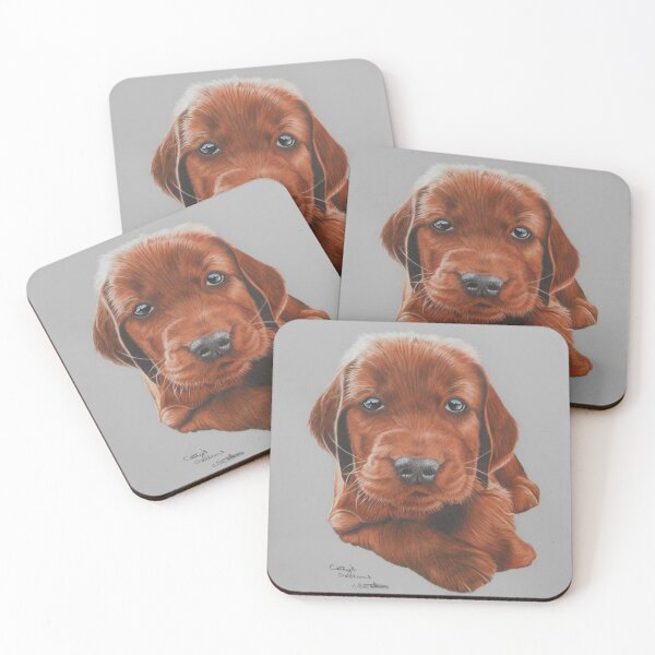Item preview, Irish Setter Puppy designed and sold by cathyscreations.