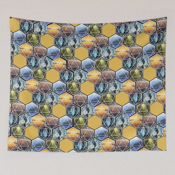 Item preview, Terrain Dice Set Pattern designed and sold by Regan Crowley.
