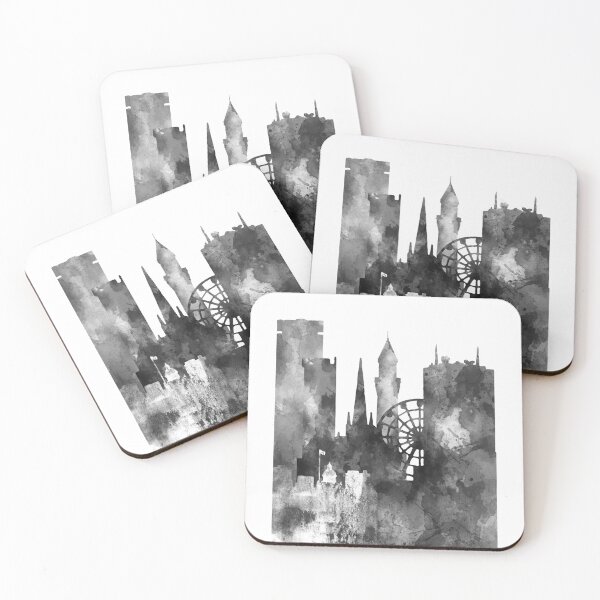 Artikelvorschau, Skyline von Birmingham, Birmingham entworfen und verkauft von Rosaliartbook.