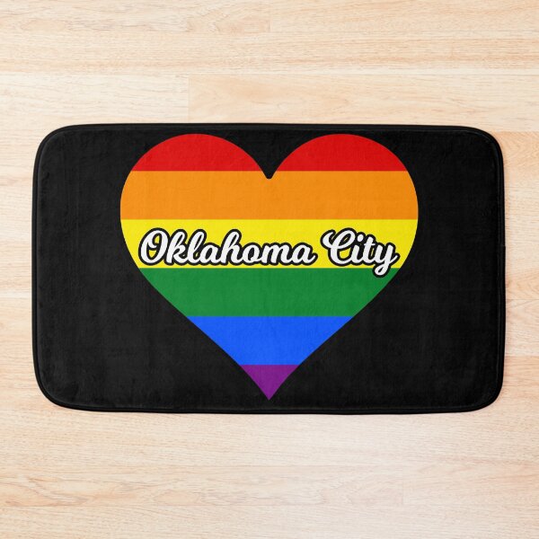 Item preview, Oklahoma City Oklahoma Gay Pride Heart designed and sold by fearcity.