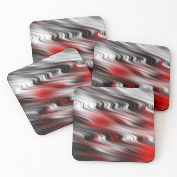 Item preview, Red and White Blur designed and sold by Laura Korska.