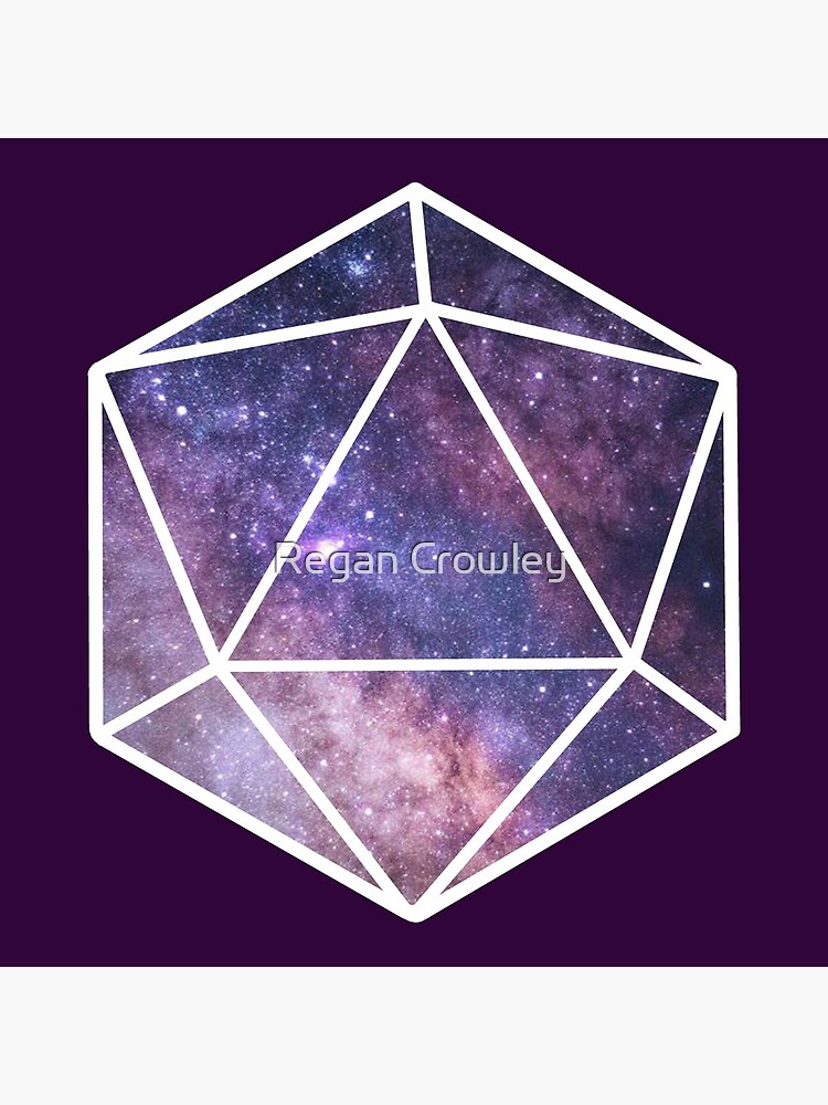 Cosmic D20 by lareinaraygin