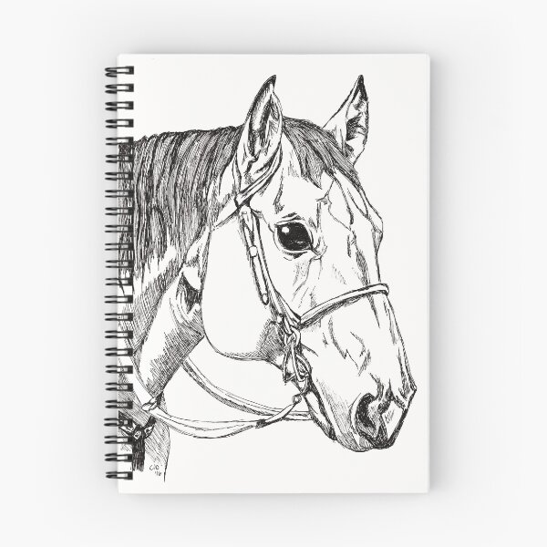 Item preview, Working Horse Fine Art Sketch designed and sold by Joyartfully.
