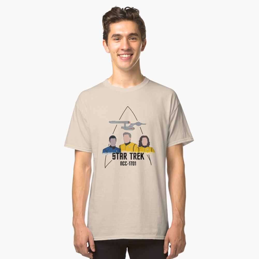 T-shirt classique « Équipage de pont NCC-1701»