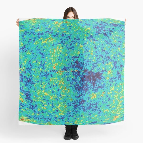 Cosmic microwave background. First detailed "baby picture" of the universe. #Cosmic, #microwave, #background, #BabyPicture, #universe Scarf