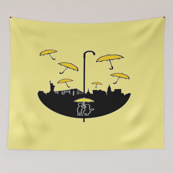 Item preview, How I Met Your Mother Umbrella designed and sold by one-broke-kid.