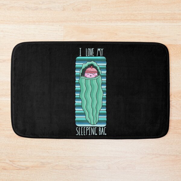 Item preview, I Love My Sleeping Bag Camper designed and sold by Ben McKenzie.
