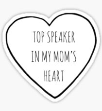 Top Speaker Sticker