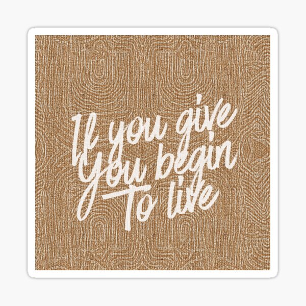 Item preview, Give BEGIN To Live designed and sold by hannahjoan.