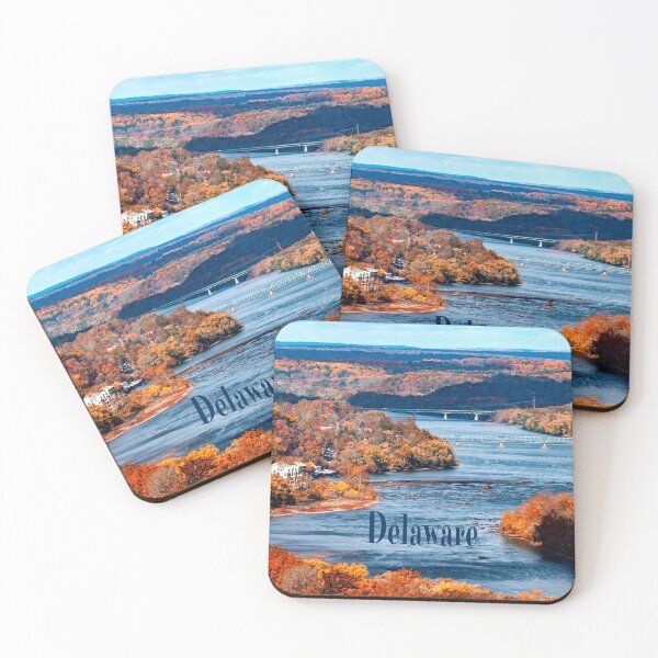 Item preview, Delaware River Fall Leaves designed and sold by mwagie.
