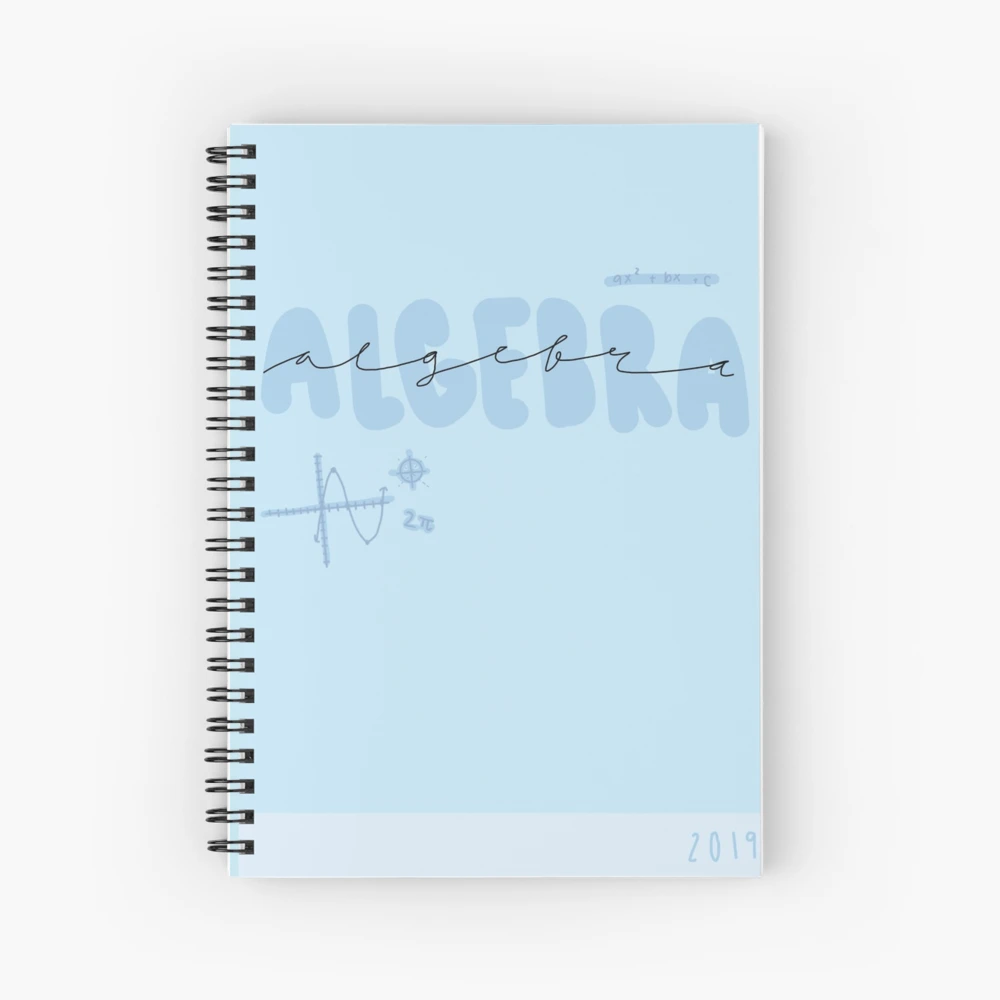 Math Is Math Spiral Notebook for Sale by Llamahandz