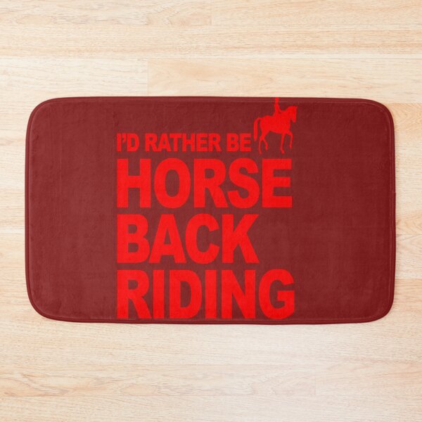 Item preview, I D RATHER BE HORSE BACK RIDING designed and sold by yoca44.
