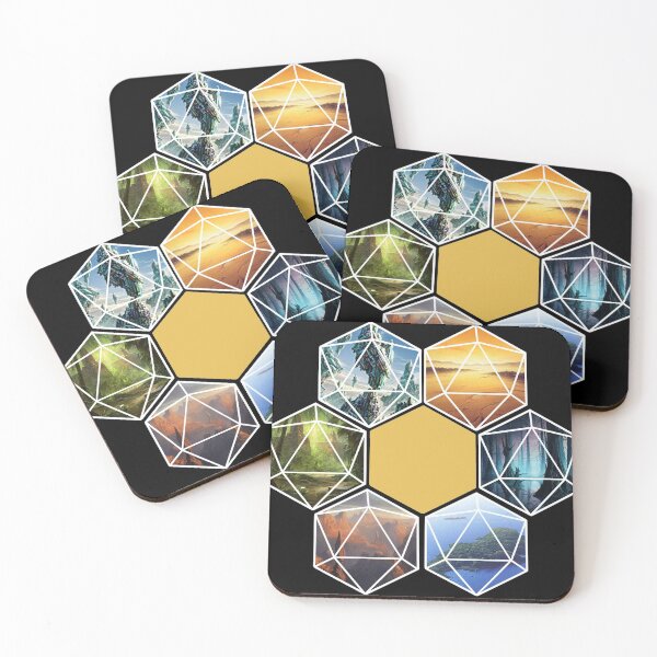 Item preview, Terrain Dice Set designed and sold by Regan Crowley.