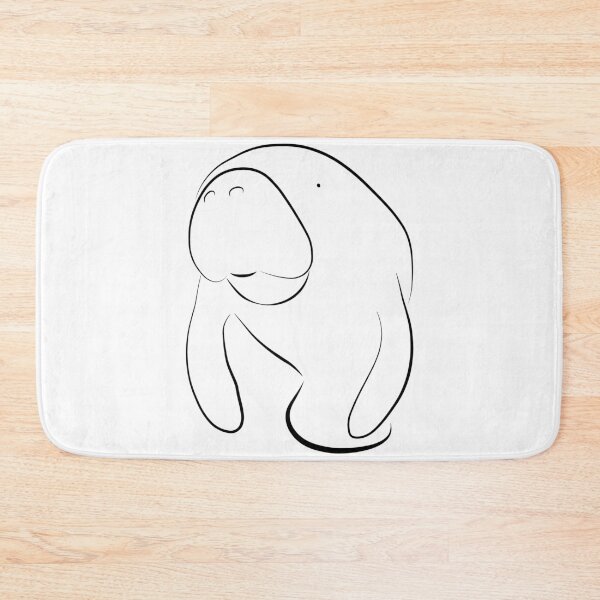 Item preview, Manatee designed and sold by The Sleepy Monito.