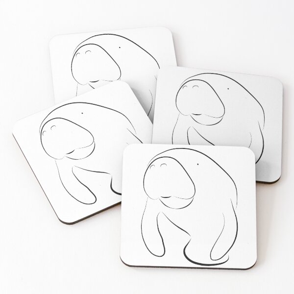 Item preview, Manatee designed and sold by The Sleepy Monito.