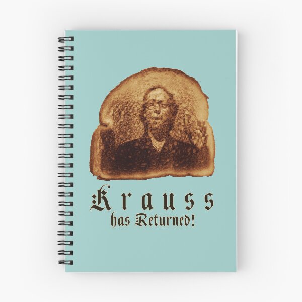 Item preview, Krauss Has Returned! On Toast (blue) designed and sold by GodsAutopsy.
