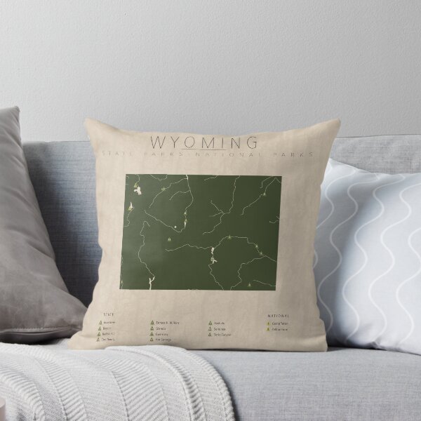Item preview, Wyoming Parks designed and sold by FinlayMcNevin.