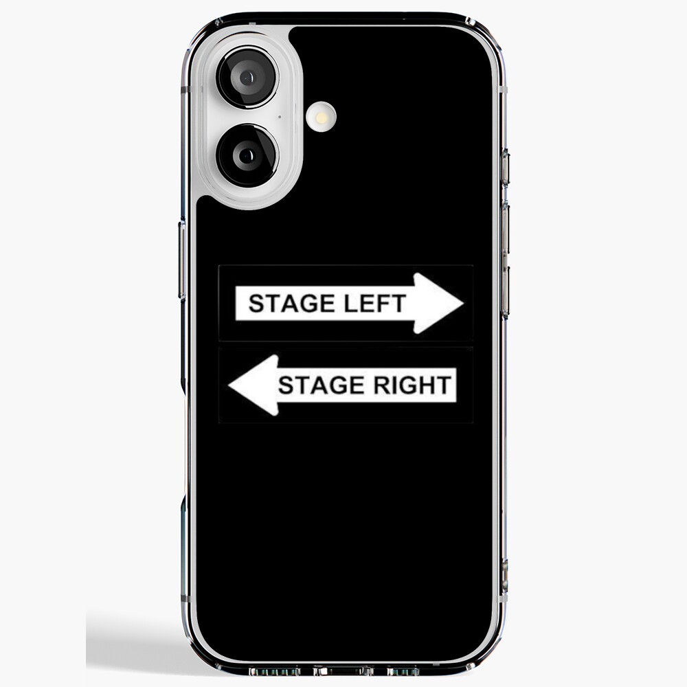 STAGE LEFT RIGHT Sticker