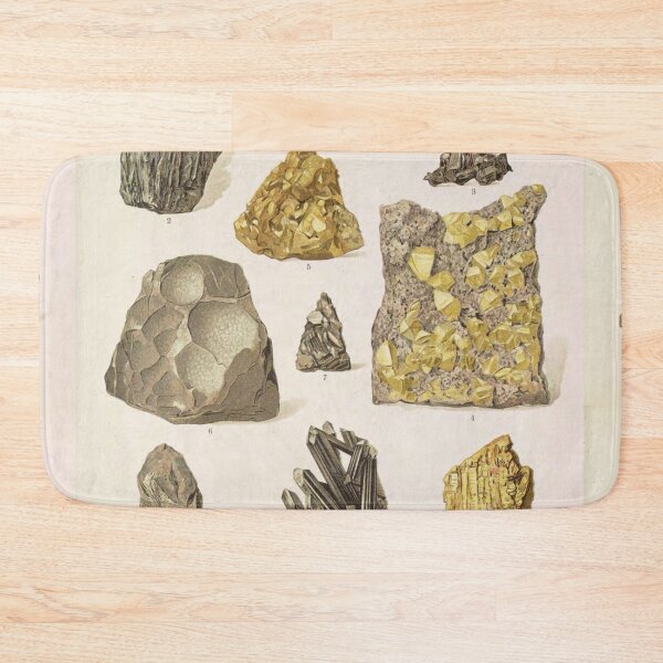 Item preview, Vintage Gold Minerals designed and sold by BlueSpecsStudio.