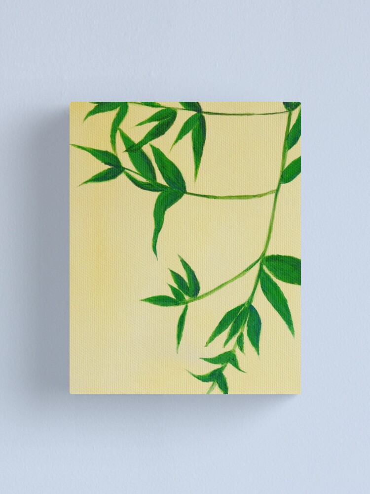 simple leaf painting