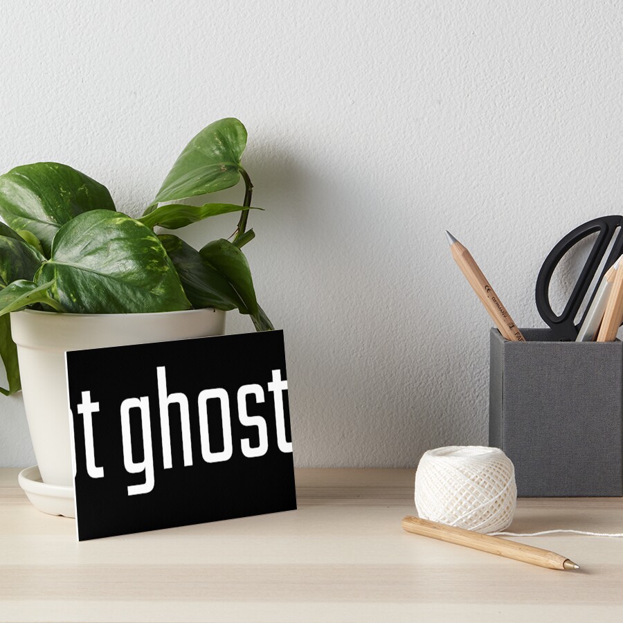 Got Ghosts? Art Board Print
