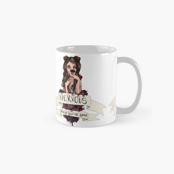 I'm Nervous, Give Me Space Classic Mug