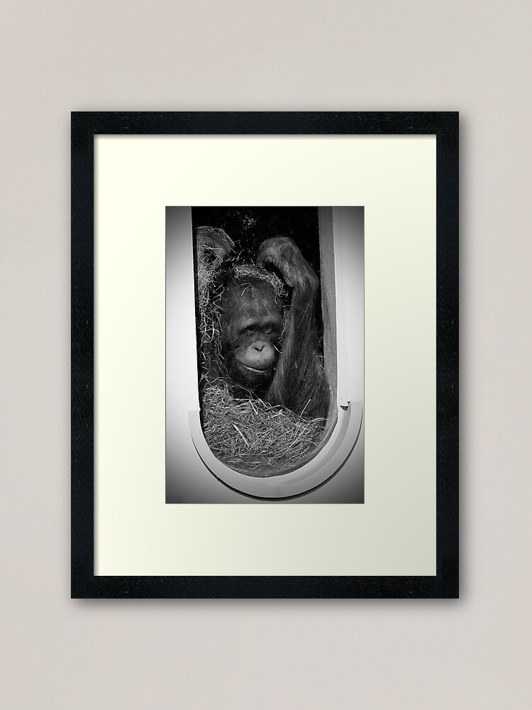 Alternate view of Help! Framed Art Print