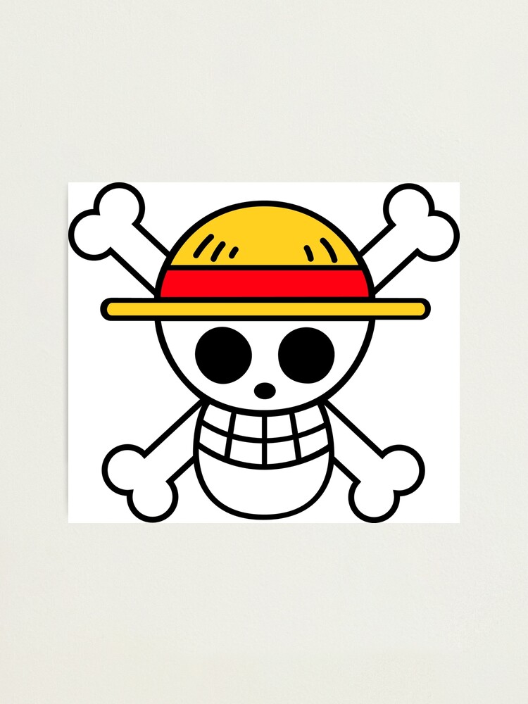 One Piece Logo Photographic Print By Aestheticmint Redbubble