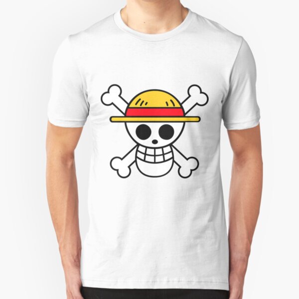 One Piece Logo Slim Fit T-Shirt