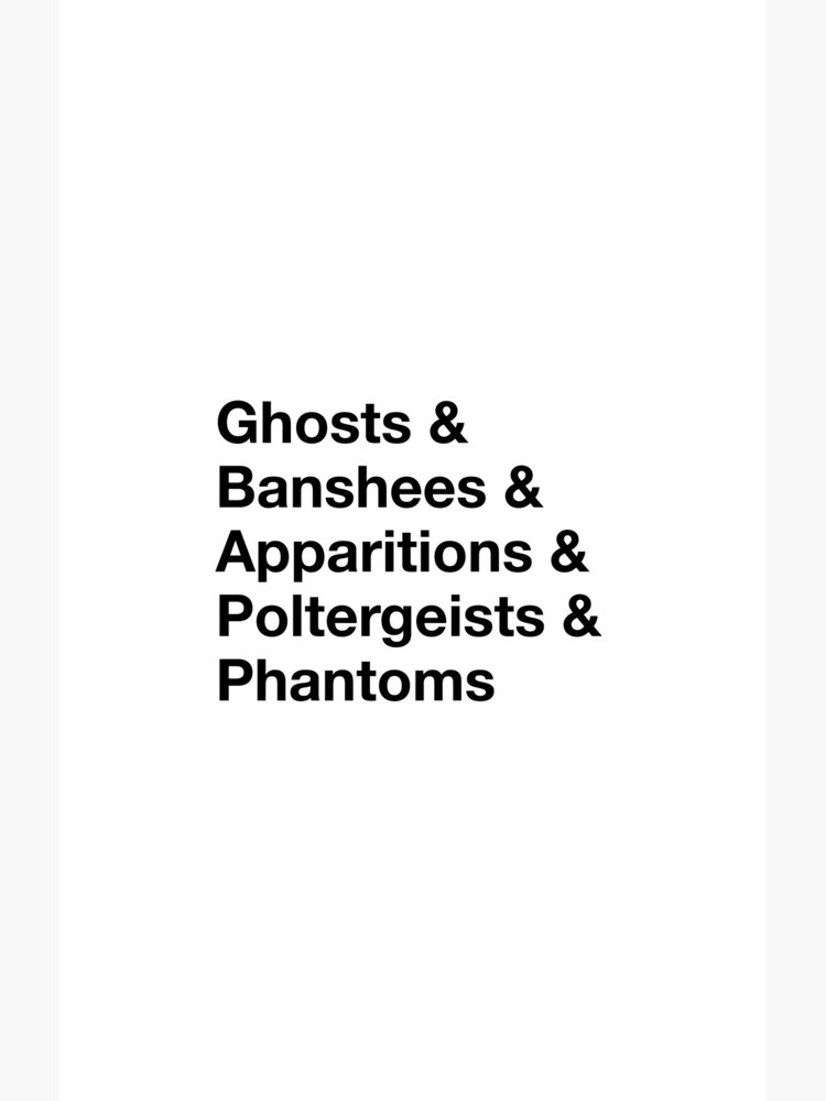 Ghost List by GhostlyWorld