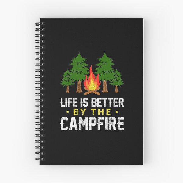 Item preview, Life Is Better By The Campfire - Cool Camping Desgin design designed and sold by woodsgoodsco.