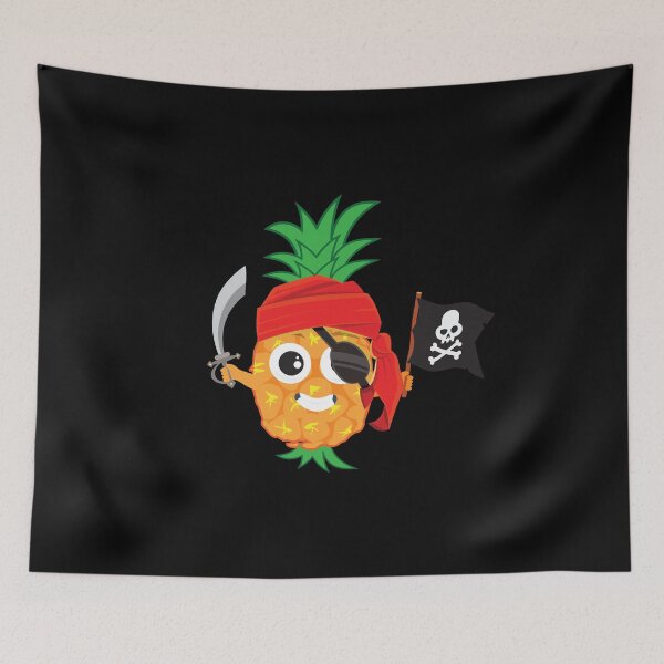 Item preview, Kids Pineapple Pirate design Cool Kids Pirate Pineapple Gift Tee designed and sold by woodsgoodsco.