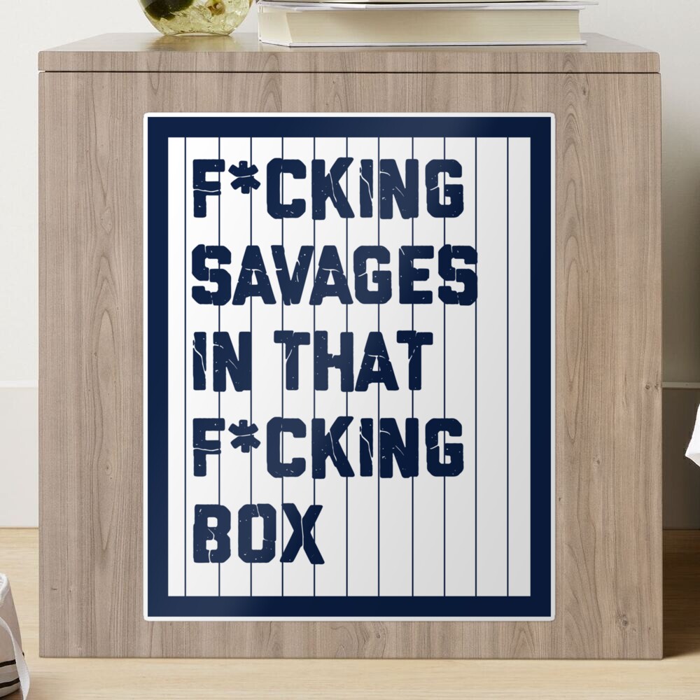 Savages In The Box - Yankees - Sticker