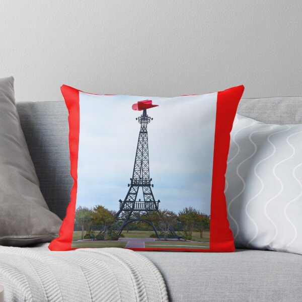 Item preview, Eiffel Tower Wearing a Cowboy Hat, Paris, Texas designed and sold by Catherine Sherman.