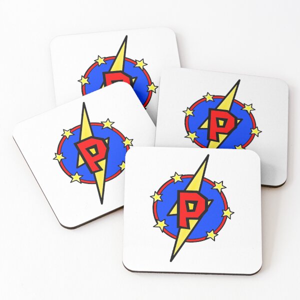 Item preview, Super Letter P - Superhero designed and sold by AMagicalJourney.