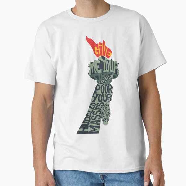 Item preview, Immigration Torch designed and sold by philosophetee.