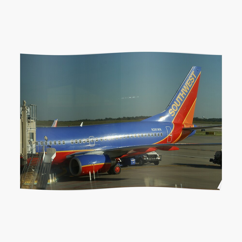 "Southwest Airlines" Poster by Loisb Redbubble