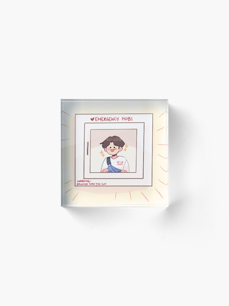 Alternate view of BTS: EMERGENCY HOBI! Acrylic Block