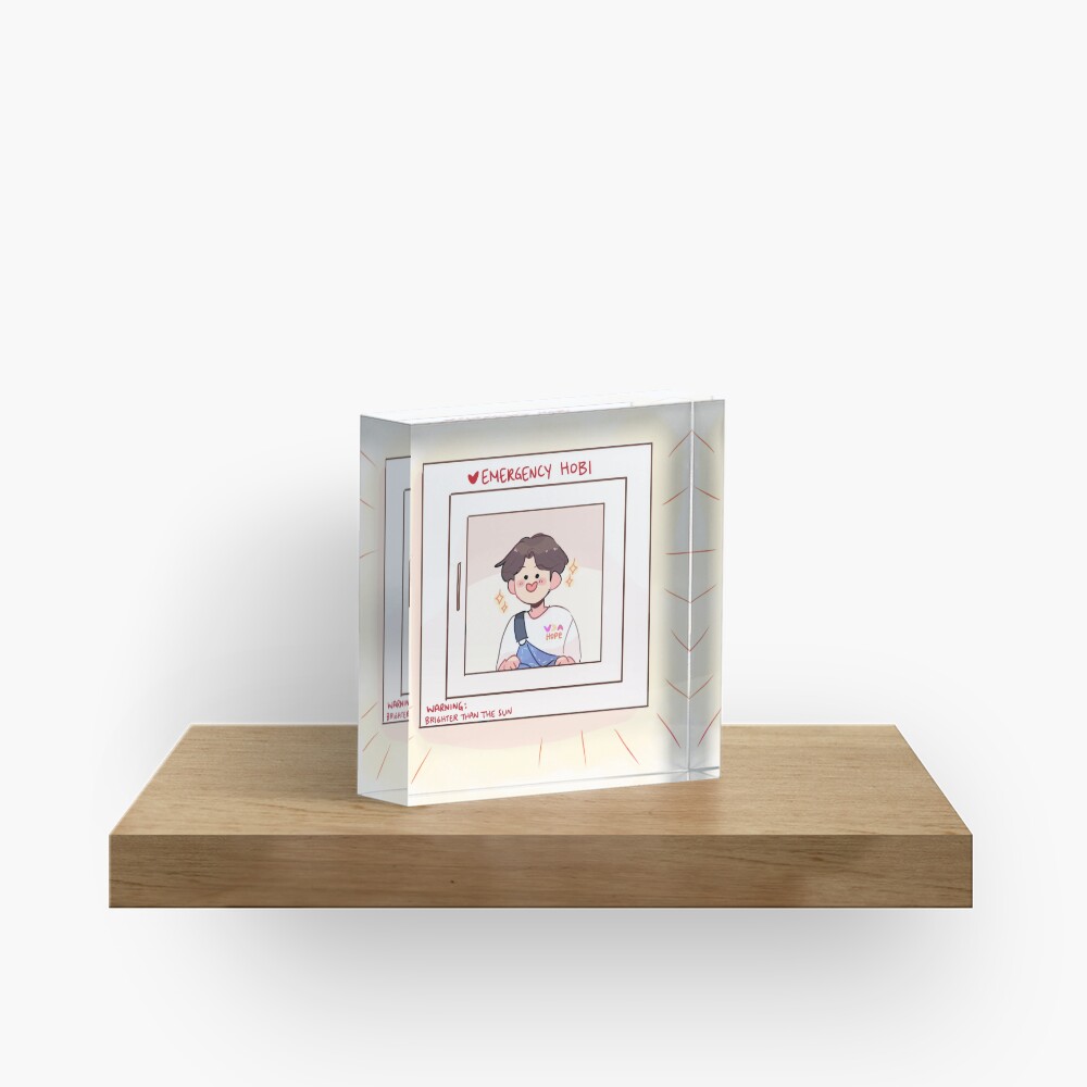 BTS: EMERGENCY HOBI! Acrylic Block