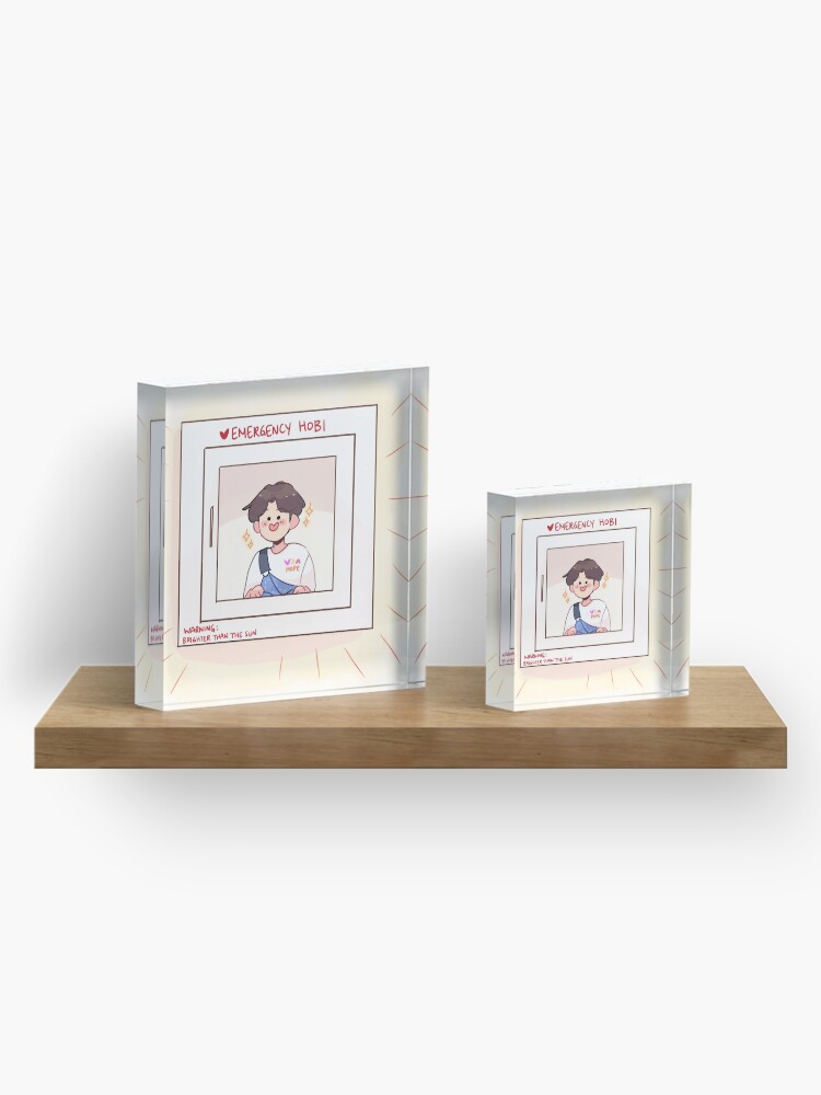 Alternate view of BTS: EMERGENCY HOBI! Acrylic Block