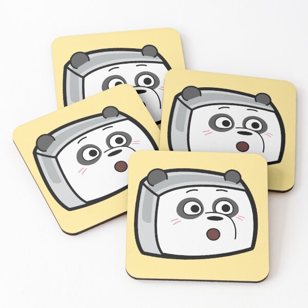 Item preview, Panda - We Bare Bears Boxheadz designed and sold by FIBOXCIO.