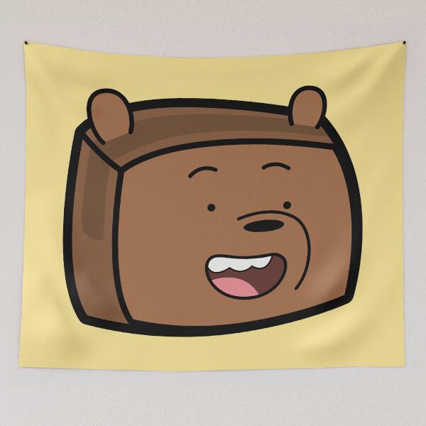 Item preview, Grizzly - We Bare Bears Boxheadz designed and sold by FIBOXCIO.