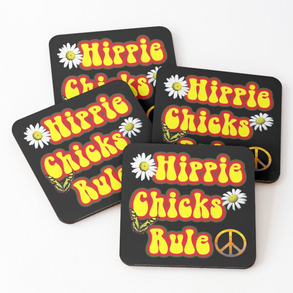 Item preview, Hippie Chicks Rule designed and sold by StillMeadow.
