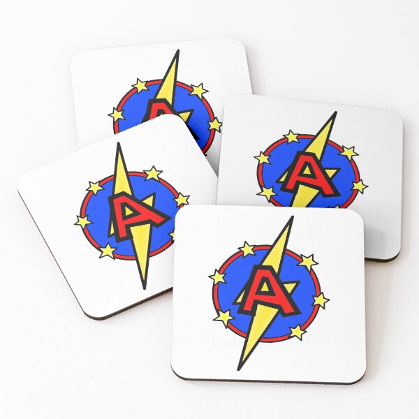 Item preview, Super Letter A - Superhero designed and sold by AMagicalJourney.