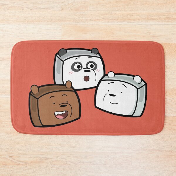 Item preview, Panda, Ice Bear & Grizzly - We Bare Bears Boxheadz designed and sold by FIBOXCIO.