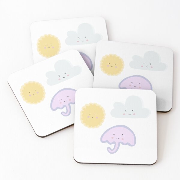 Item preview, Cute Kawaii Weather Pack designed and sold by Mazie Kate.