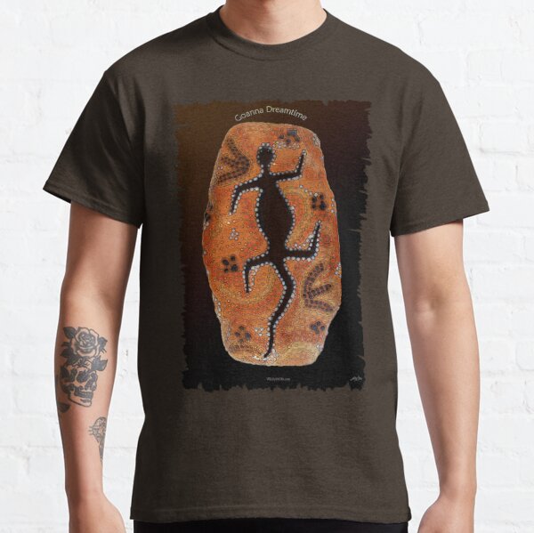 "Goanna Dreamtime" Australian-themed Art Classic T-Shirt