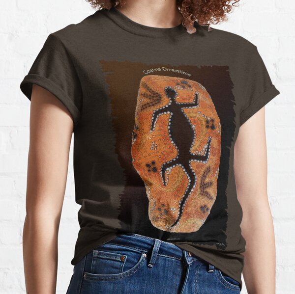 "Goanna Dreamtime" Australian-themed Art Classic T-Shirt