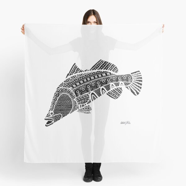 #517 - Wise Words - Artist Nathalie Le Riche Scarf